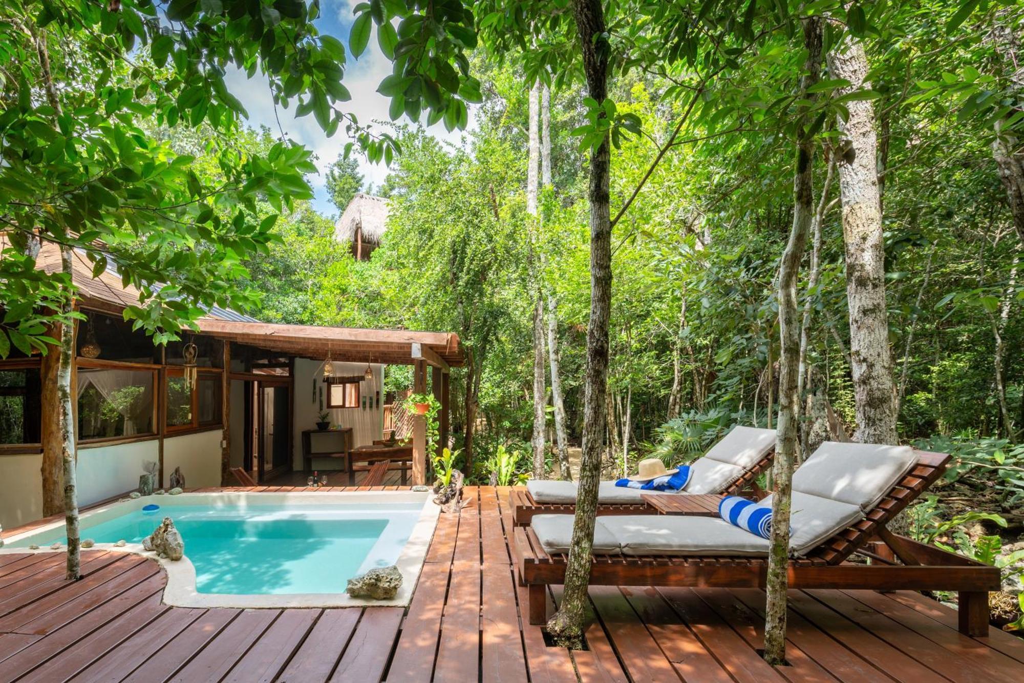Pepem Holistic Experience - Peaceful Retreat Near Tulum (Adults Only) Villa Eksteriør billede